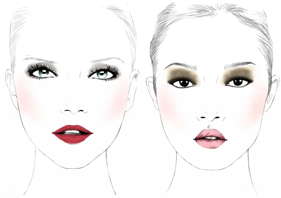 Fashion ILustration Black and White
