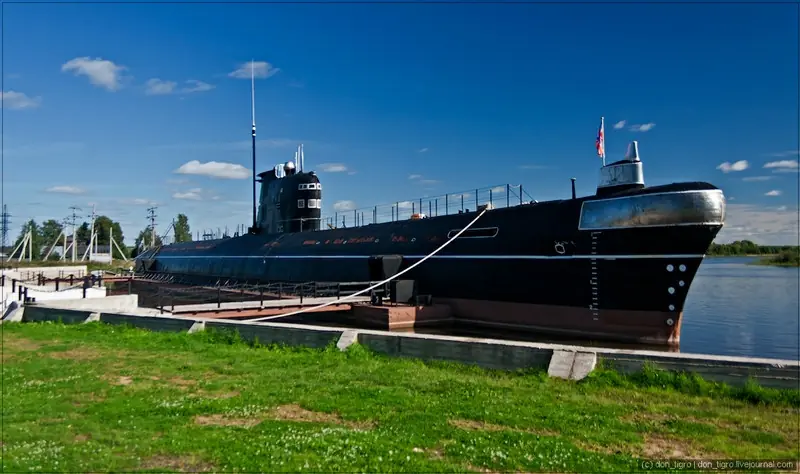 Museo dentro de un submarino ruso
