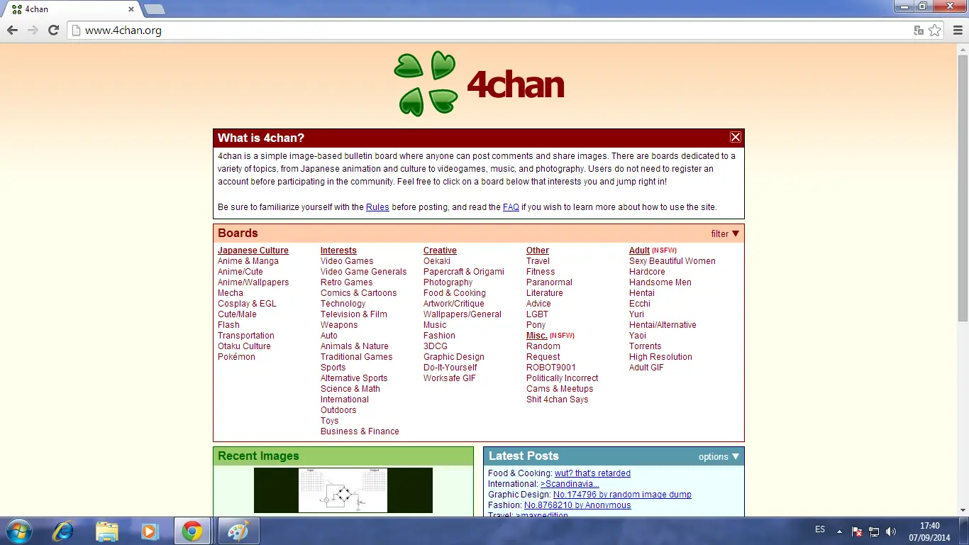 ¿Qué es 4Chan? ¿Cómo navegar en 4Chan? (Bien explicado)