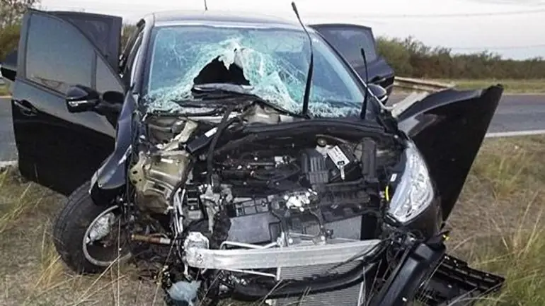 Andres Cubas Se accidento En Entre Rios