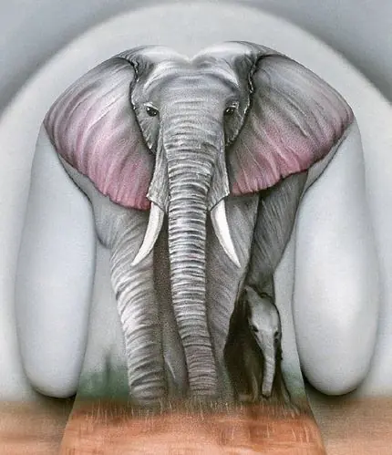 cuerpo pintado