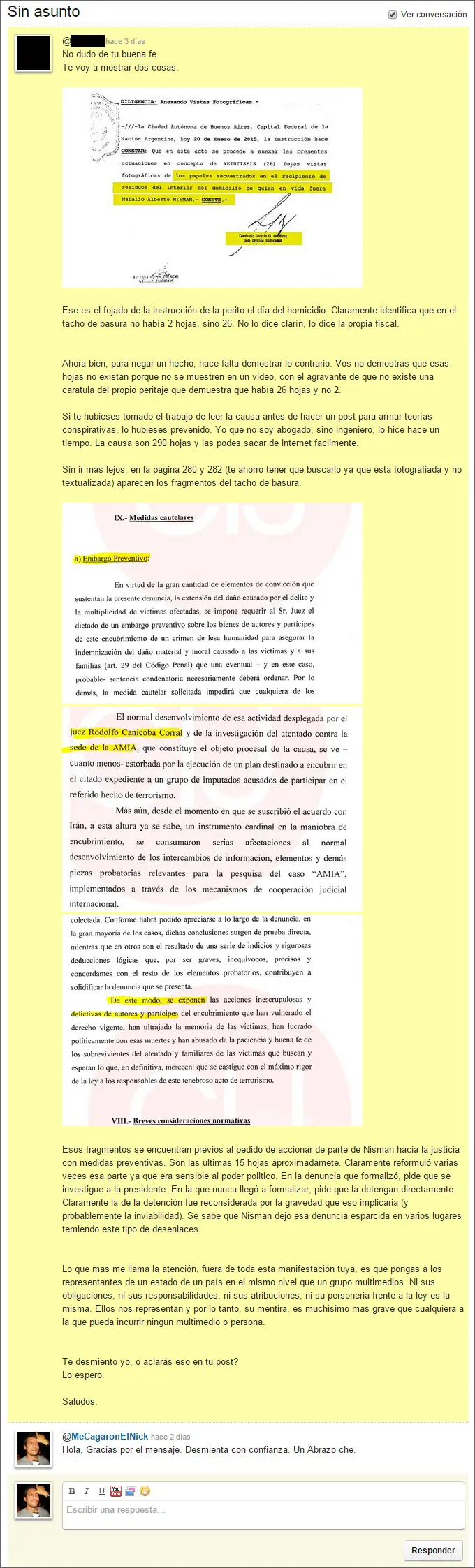 borradores