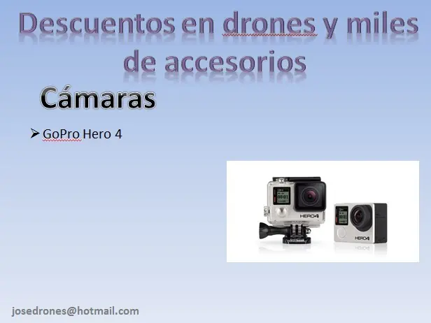 Descuentos en drones