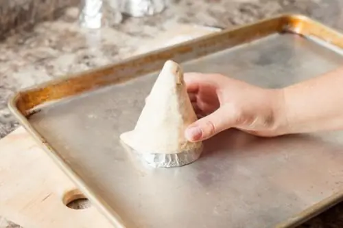 Cómo hacer un cono pizza