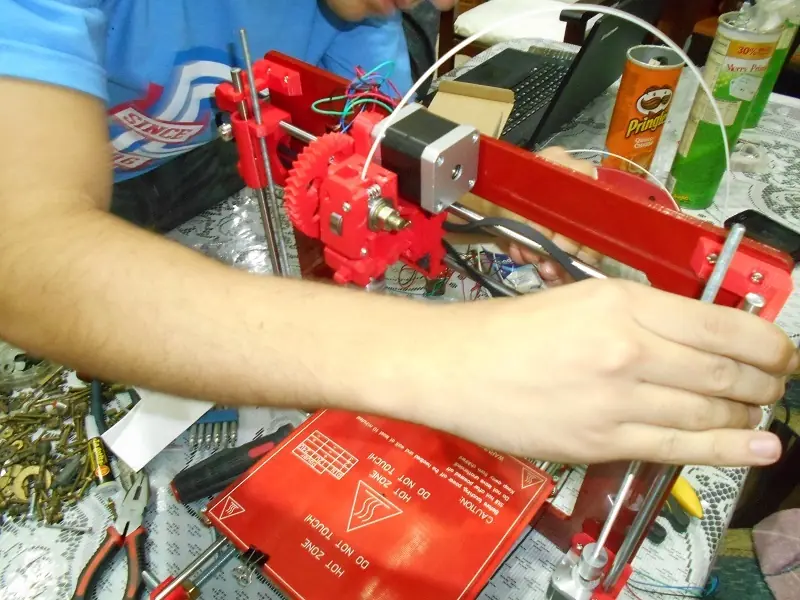 Armé una impresora 3D y te la muestro!