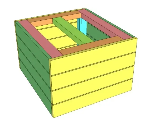 Cómo hacer asientos, modulares de madera