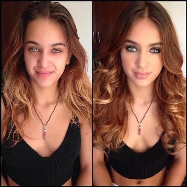 sin maquillaje