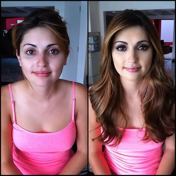 sin maquillaje
