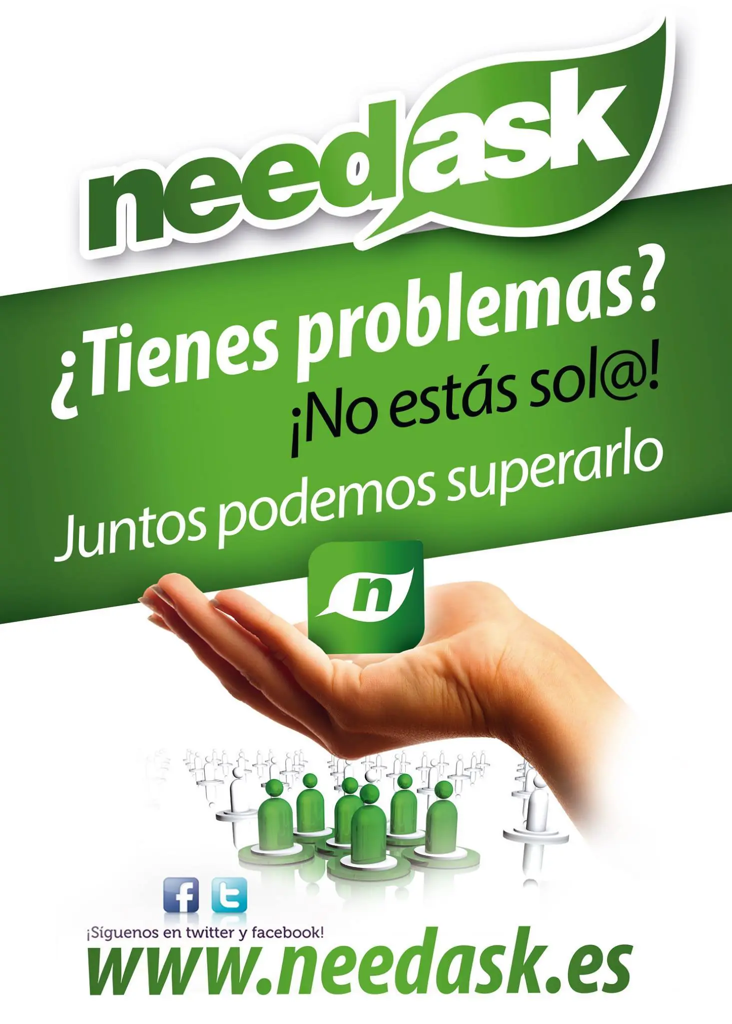Needask, la red social para compartir problemas