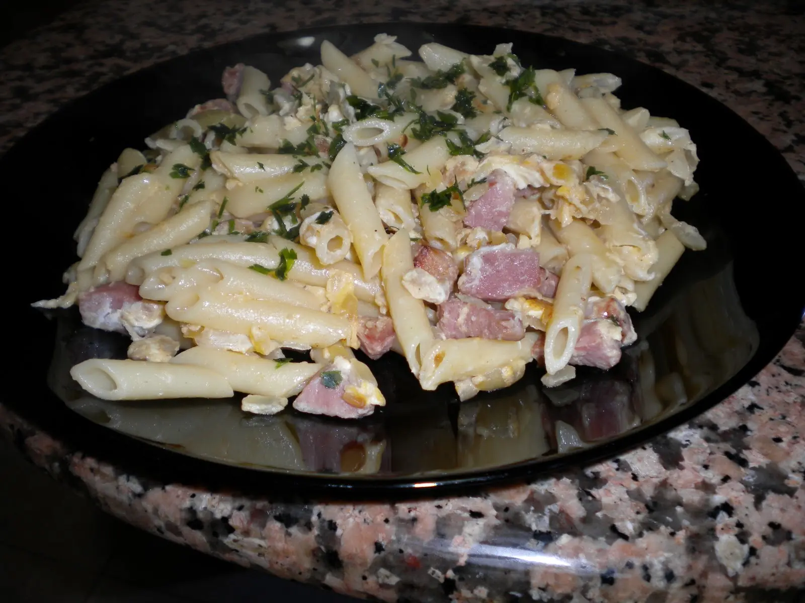 Macarrones a la Carbonara