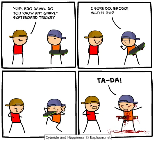 Cyanide & Happiness | 04/06/10 | Inglés