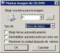 WinCDEmu montar imagen ISO o NRG facilísimo.