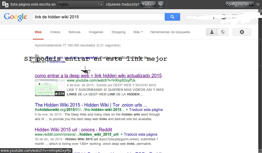Nuevo metodo para entrar a la deep web 2015