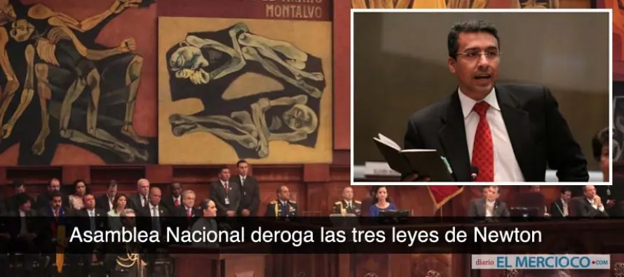 En Ecuador no se rigen por las leyes de Newton
