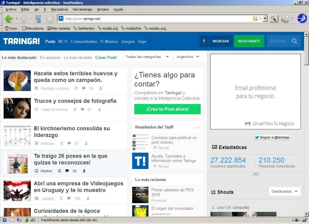 navegadores