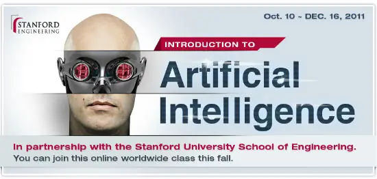 Curso online gratuito Inteligencia Artificial por StanfordU.