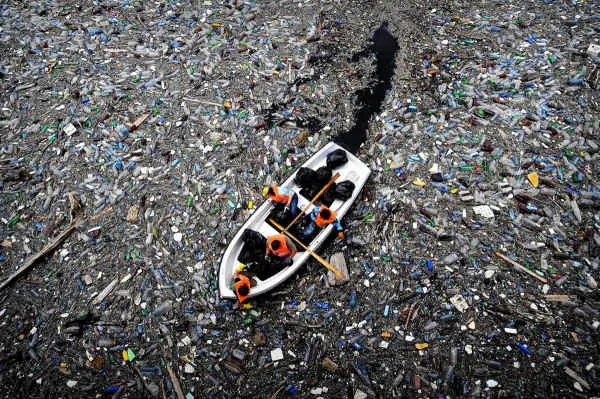 La monstruosa Isla de la Basura del Pacífico