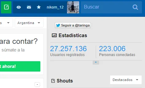 Desmintamos los bots de taringa