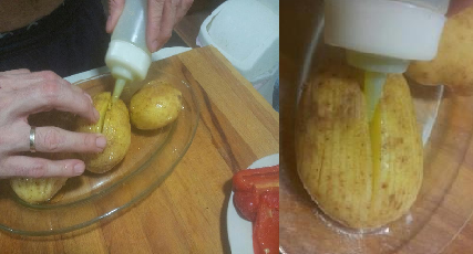 Papas a la Parrilla!
