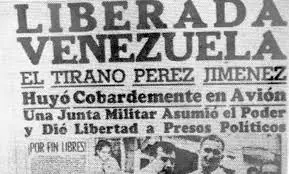 hugo chavez vs Marcos Pérez Jiménez