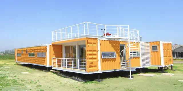 Casas construidas en base a containers usados