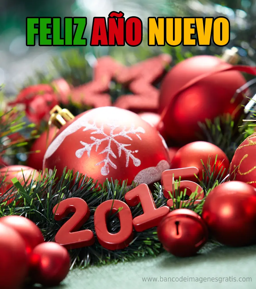 feliz ano nuevo 2015