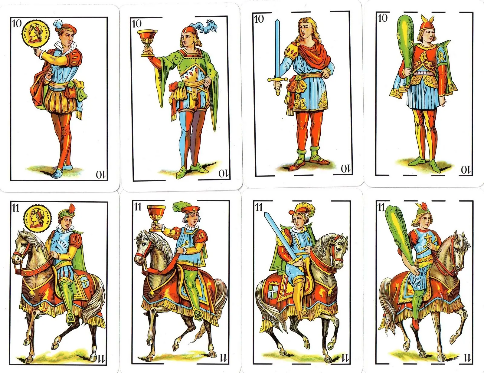 Tirada de cartas españolas -personal-
