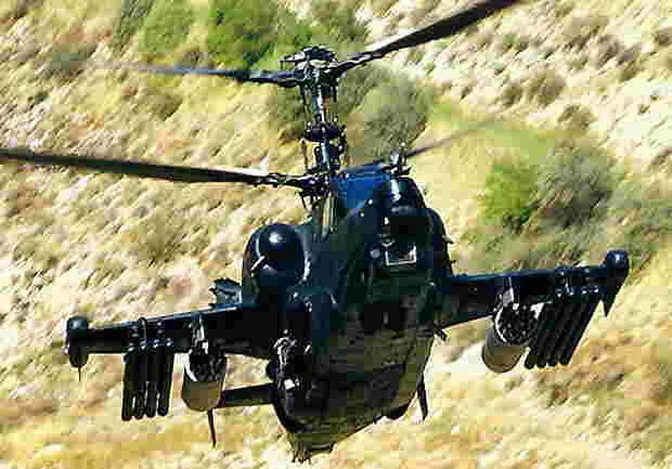 Helicopteros de ataque Rusos Kamov Ka-50 y el Kamov Ka-52