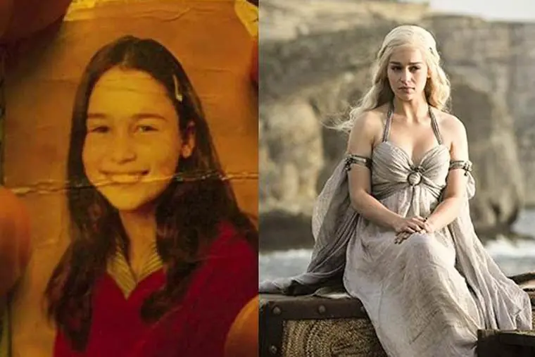Así lucían los actores de Game of Thrones hace MUCHOS años d