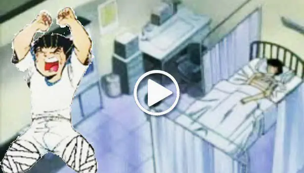 Falso final de "Super Campeones" oliver sin piernas