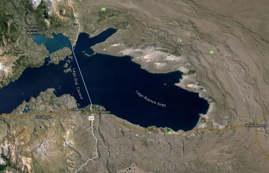 lago general carreras chile