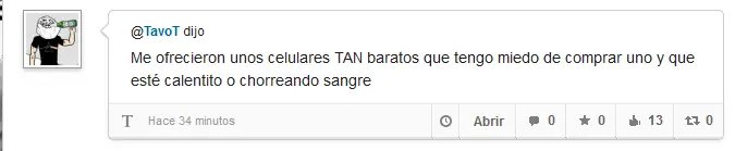 Top shouts T! (esta semana) Top shouts T! (esta semana)