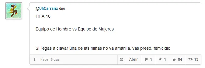 Top shouts T! (esta semana) Top shouts T! (esta semana)