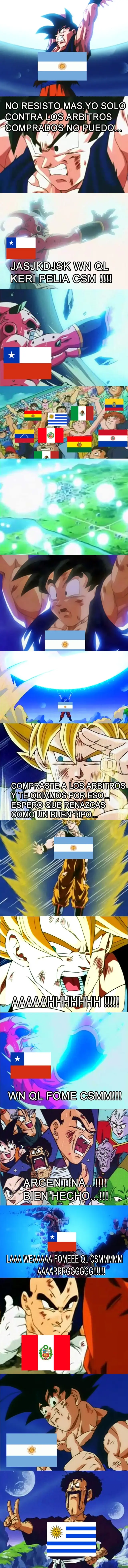 El meme de Argentina campeón que no pudo ser
