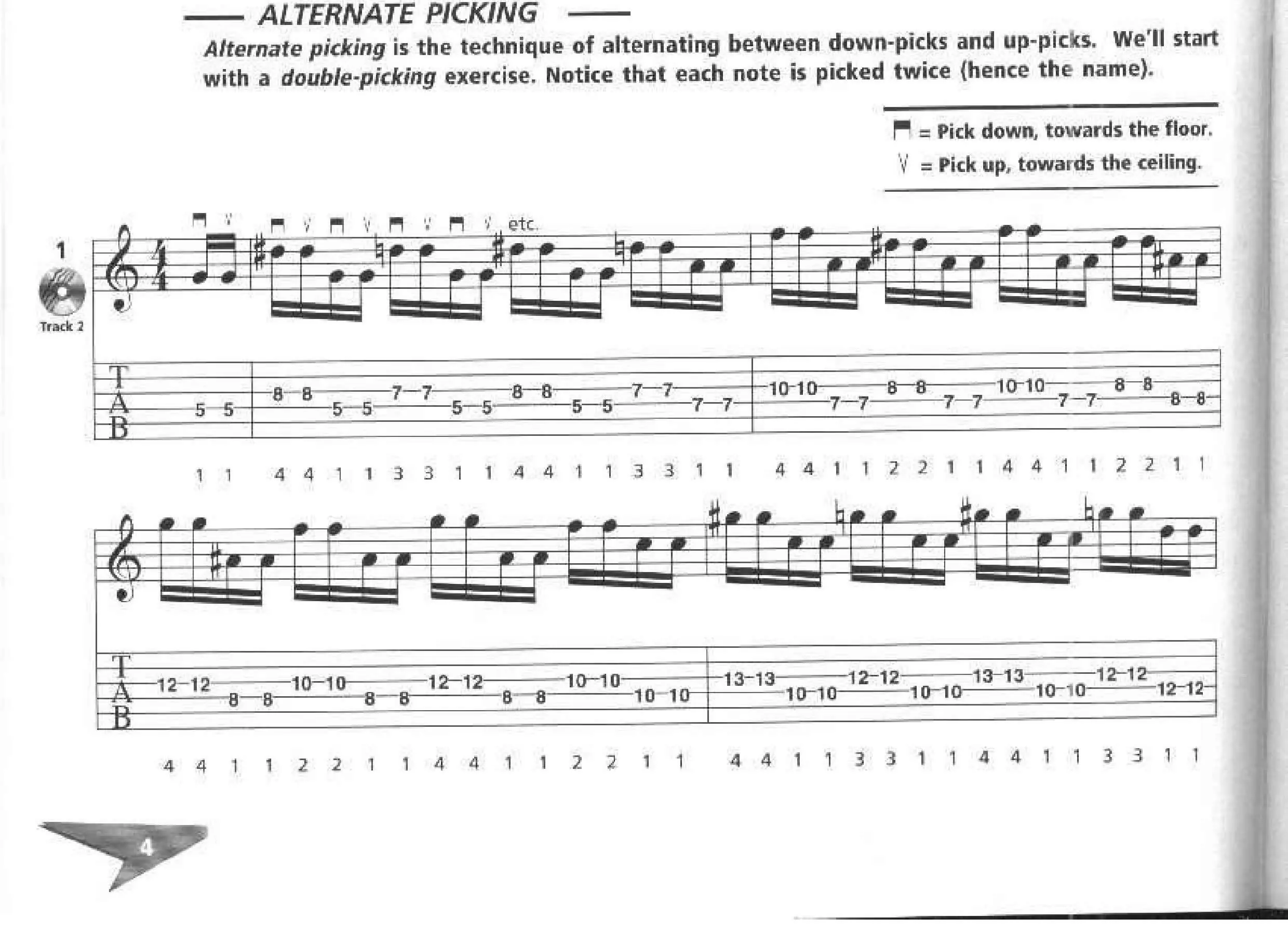 Ejercicios para desarollar velocidad con tu Guitarra