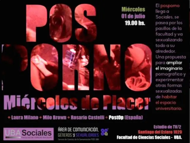 Posporno: Sexo explícito en una universidad argentina