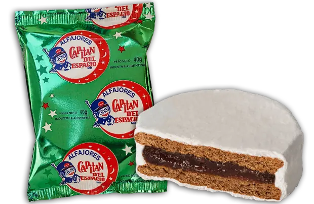 Capitán del Espacio, alfajor Master Race