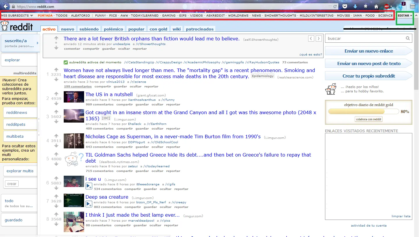 Pasá que te enseño a usar Reddit