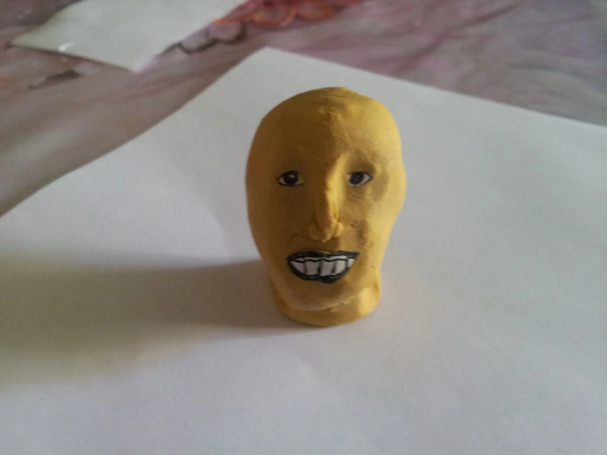 Hice a Herni con plastilina y te lo muestro