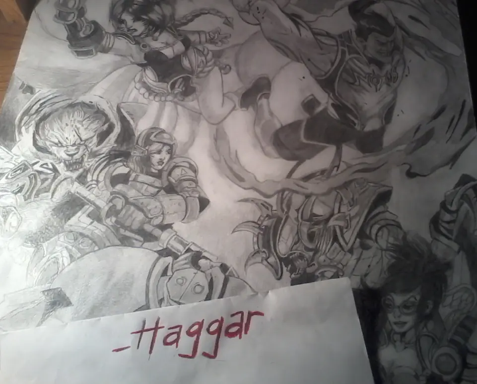 League of legends  dibujo