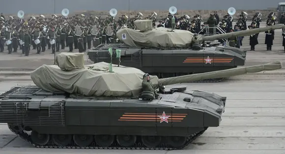El revolucionario tanque ruso "Armata" 2015 no tiene rival.