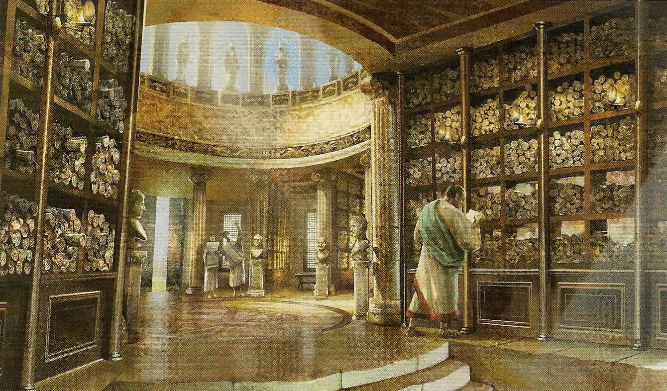 alejandria la biblioteca