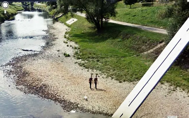 Las imágenes más bizarras de Google Street View