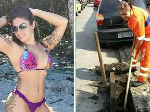 Barrendera sexy la mujer más deseada de Brasil