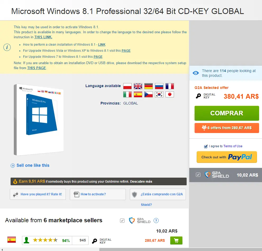 comprar