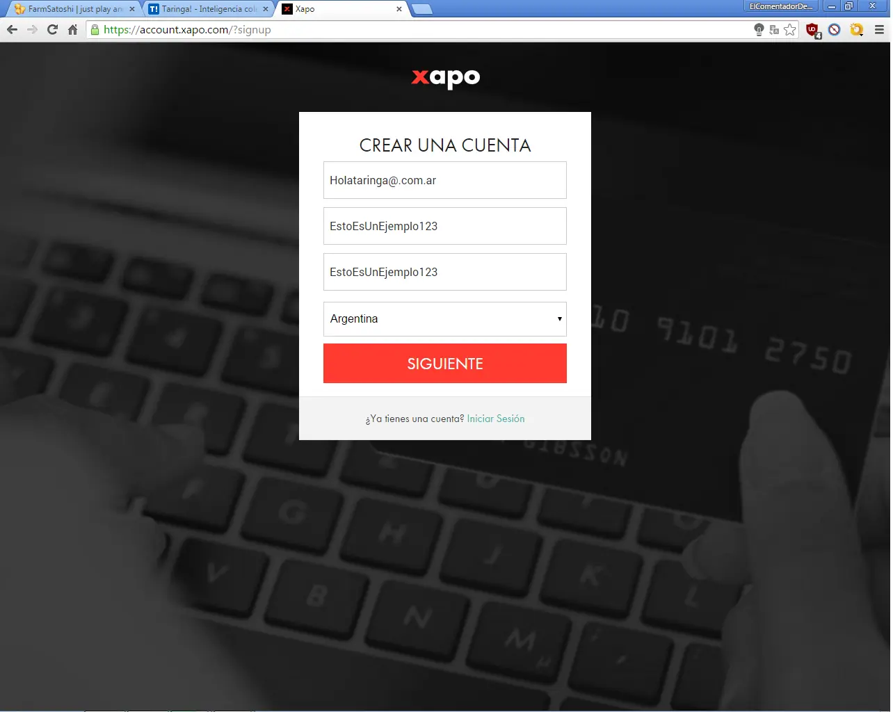 xapo wallet