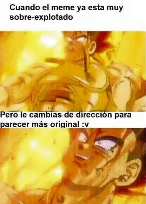 Te gusta el meme de Bardock? Entra lince!