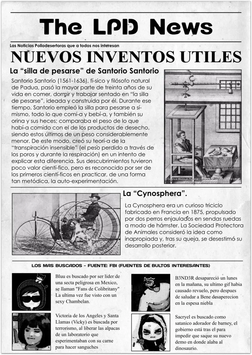 Los curiosos inventos de la Historia
