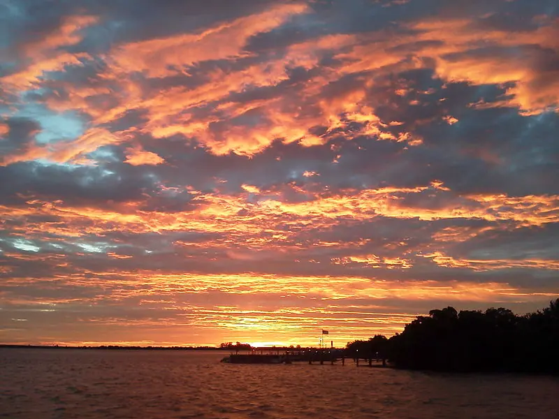 atardecer
