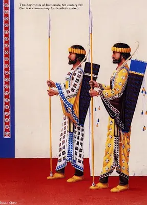 El ejército Persa - Los 10.000 Inmortales